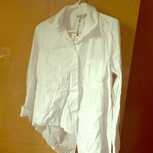 White modern shirt